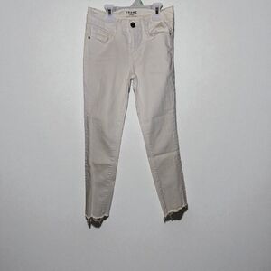 Frame Denim Women's Off-White Ankle Jeans